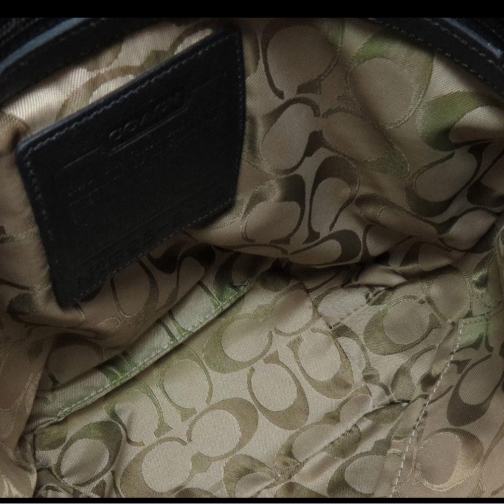 Vintage Coach Leather Bag - Picture 7 of 13